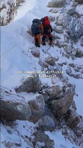Un sommet plus difficile que l'#everest ? #k2 #alpinisme