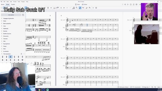 you can practice just about any technique in this opening section !trans