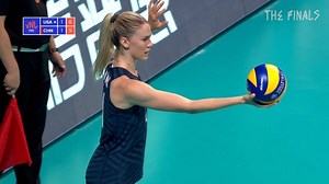 126K views · 4.8K reactions | Annie Drews scored 21 points in sparking the U.S. Women to a four-set win over China to advance to the FIVB Volleyball Nations League championship match on Sunday against Brazil at 7:30 a.m. ET. Match Recap | https://go.usav.org/7619WNT | USA Volleyball | Facebook