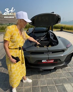 The Koenigsegg Gemera is the World's First 4-Seater Hypercar! 🔥 LOVE that yellow interior 😍 | Supercar Blondie