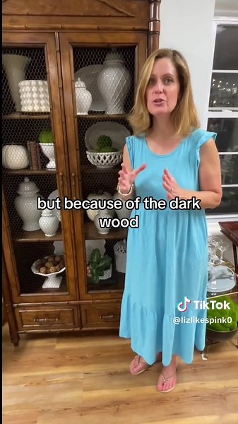 Styling Tips for Dark China Cabinets