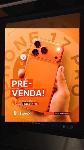 How to design a vibrant smartphone pre-sale poster