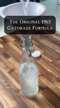 How Does the Original Gatorade Taste?