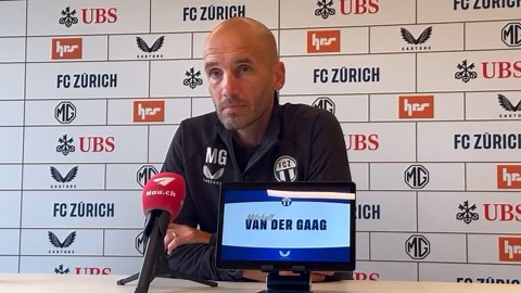 FCZ: Was muss nach Startpleite besser werden, Trainer van der Gaag? | Nau.ch