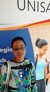 Asanda a first year LLB student chose to study with Unisa because of its convenience and to date she is satisfied 👌🏽💯📚 | Unisa - The University of South Africa