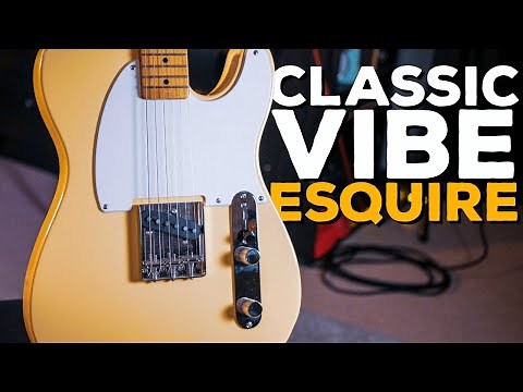 CLASSIC VIBE ESQUIRE! Squier Classic Vibe FSR Esquire (Demo)