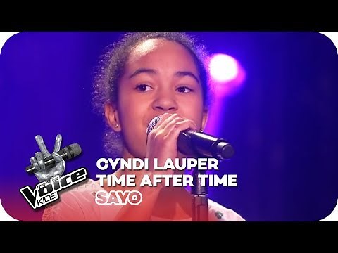 Cyndi Lauper - Time after time (Sayo) | Blind Auditions 2016 | The Voice Kids | SAT.1