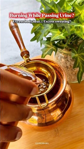 Suffering with Burning Urination? Excessive sweating & body heat? Try This Ayurvedic Cooling Water