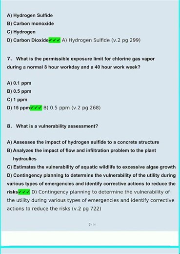 Wastewater Treatment Operator Certification Test 2023 Questions and Answers Verified Answers3803 vid