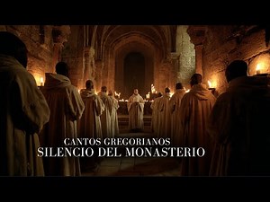 Cantos Gregorianos de Honor y Alabanza a Dios | Oración Profunda en el Silencio del Monasterio