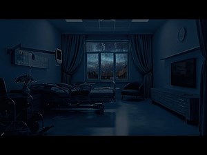 Hospital Ambience during a Thunderstorm Rumbling Thunderstorm Beeping Hospital Room Noise Relaxation