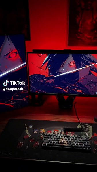 Madara Uchiha Theme: Innovative PC Setup Ideas