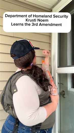 Kristi Noem learns the 3rd Amendment the HARD WAY! | Bxtchesgetstuffdone