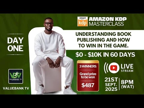 AMAZON KDP MASTERCLASS: Understanding Book Publishing And how to win in the GAME