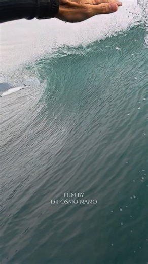 Testing DJI OSMO NANO by POV surfing #dji #djiosmonano #衝浪爸爸