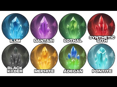 Every KYBER CRYSTAL Explained in 10 Minutes