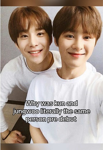Kun and Jungwoo: NCT's Adorable Pre-Debut Journey