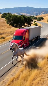 434K views · 3.2K reactions | Horse Saves Truck Driver From Deadly Accident! #wildlife #animals #rescue | Vu Bros | Facebook