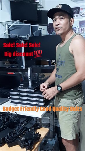 Sale❗Sale❗Sale❗ Computer Set na Good Quality and Budget Friendly ba hanap mo? Price start from P5,000 may pang work from home setup ka na! Dito tayo sa legit may resibo and may store warranty✅ No to scam ingat po tayo👍 Core i5 Computer Set For as Low as P5,000 Only✅ Ready to Use✅ Pm for Orders and More Info, 09499367654 Fixfone Pc Trading Located at: ➡️Cabuyao Branch: Blk 220 Lot 33 Phase 2 Mabuhay City Mamatid Cabuyao Laguna Nearest Landmark: Near OLAC Near Christ the King School Wazable Fixfo