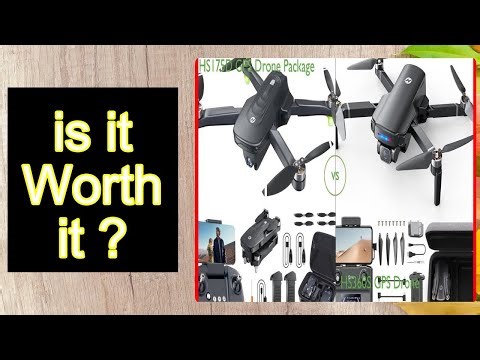 HS175D GPS Drone Package vs HS360S GPS Drone