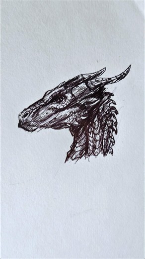 Dragon 🐉 Sketch #dragon #art #sketch #drawing