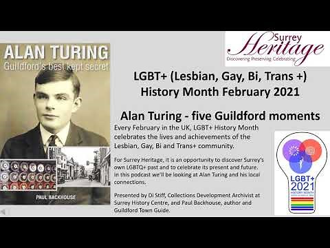 LGBT+ History Month 2021: Alan Turing - Five Guildford Moments
