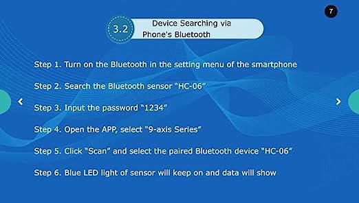BWT901CL Use Instructions with Android Smartphone
