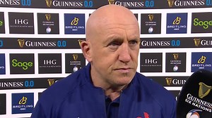 "It was absolutely incredible the performance from the Irish team, it was fantastic." - France defence coach Shaun Edwards. #FRAvIRE | #GuinnessSixNations | Virgin Media Sport