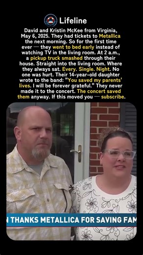 A Metallica Concert Ticket Saved This Family's Lives — And They Never Even Got to Go 🎸😱