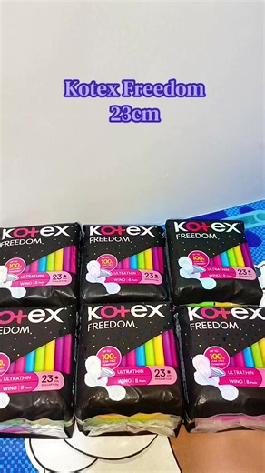 Kotex Freedom Ultra Thin Pads with Wings Review