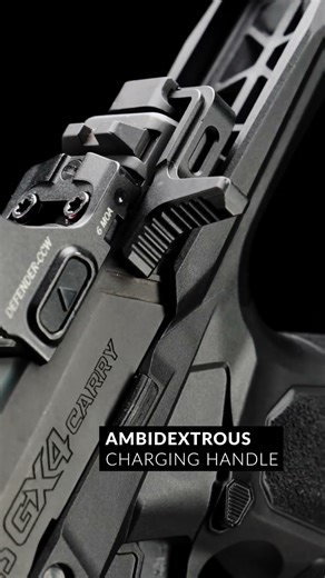 Taurus GX4 Chassis. Dynamic control cuts, increased ergonomics, ambidextrous charging handle 😎