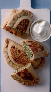 11K views · 125 reactions | The ultimate healthier comfort food, these crispy, golden Turkish hand pies stuffed with fresh ricotta, spinach, garlic and herbs make a comforting light dinner or creative grab-and-go lunch. See the link for this recipe and more healthier winter comfort food recipes https://www.woolworths.com.au/shop/articles/healthier-ingredients-to-add-to-your-winter-meals | Woolworths | Facebook