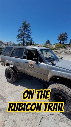 Finally got my old 4runner On the rubicon.