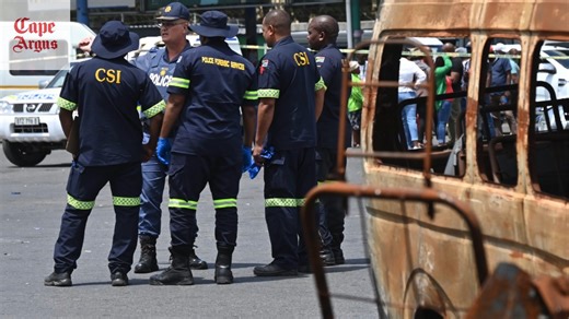 LOOK: The Nyanga community is reeling after a shooting at the Nyanga taxi terminus which left two women dead, and eight others injured on Wednesday. https://capeargus.co.za/news/2025-11-12-gunmen-open-fire-at-nyanga-taxi-rank-leaving-two-dead-and-eight-injured/ 📷Ayanda Ndamane/Independent Newspapers | Cape Argus
