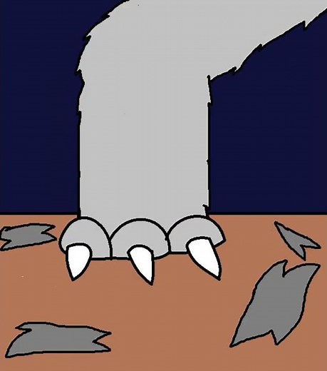 Female werewolf animation￼