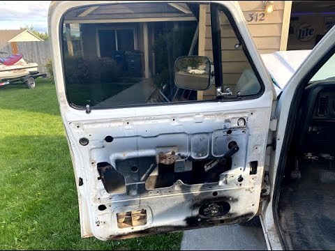1st gen Dodge Manual window and scissor arm removal