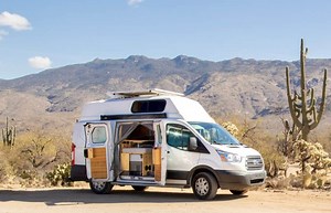 Off-Grid Ford Transit Camper Van Conversion