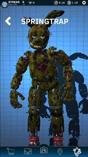 Springtrap FNaF AR Workshop Animation