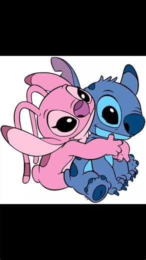 Stitch y Ángela: Fondos de pantalla románticos y felices
