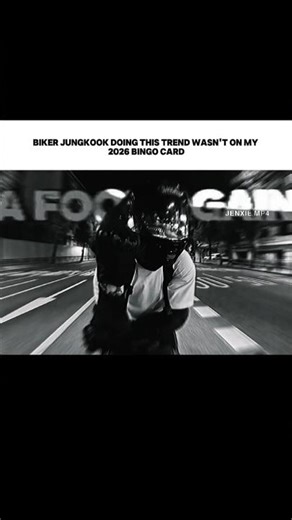 Jungkook won this trend!😛#bts #jungkook #shorts #fyp #foryou #kpop #btsarmy #10million #100k #biker