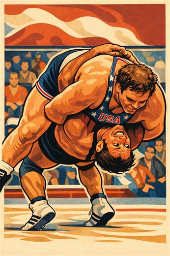 ¿Crees que el tamaño lo es todo? Wilfried Dietrich tiene algo que decirte. 🤼‍♂️💥 Múnich, 1972. La categoría de superpesados enfrentaba a dos fuerzas de la naturaleza: 🇩🇪 Wilfried Dietrich (110 kg) 🇺🇸 Chris Taylor (182 kg) 72 kilos de diferencia. Una montaña humana que parecía imposible de mover. Pero la lucha no se trata solo de fuerza, se trata de física, ángulos y una voluntad inquebrantable. En solo 2 minutos y 12 segundos, "La Grúa de Schifferstadt" ejecutó el suplex más icónico de la 
