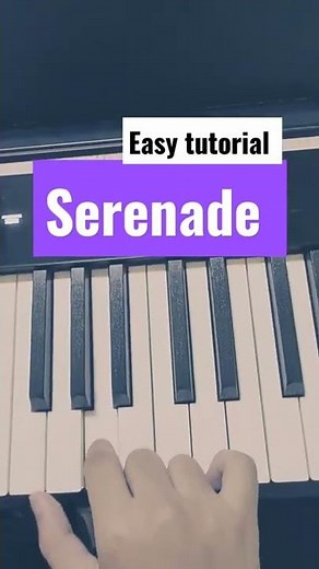 Schubert - Serenade (Easy Tutorial)
