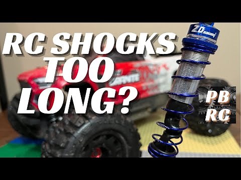 HOW TO LOWER RC CAR | SHORTEN RC CAR SHOCKS | ZD RACING 1/8 SHOCKS