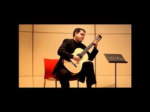 Prelude Fuge and Allegro BWV 998 Boston Guitar Fest 2011 Edel Muñoz 1st Prize