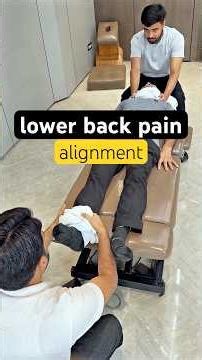 lower back pain treatment