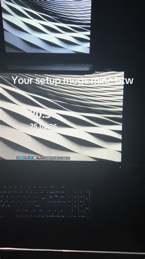 But in very grateful 💕 #room #linux #setup #techtok #fyp