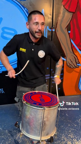 Ritmos de tambor en las hinchadas argentinas