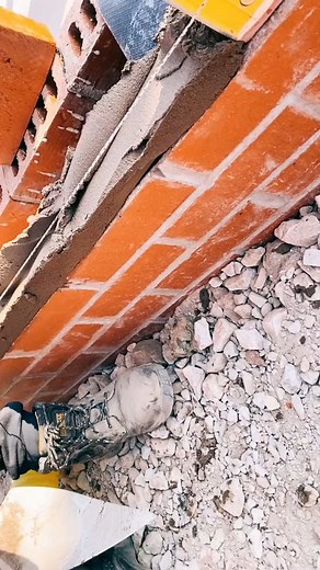 Bricklayer tricks 🧱#Bricks #trick #Bricklayer #shorts | Bricklayer