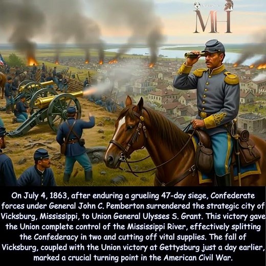July 4, 1863, Battle o Vicksberg
