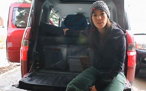 【YouTube】本田Element改作露营车演示Honda Element Sleeping / Camping system